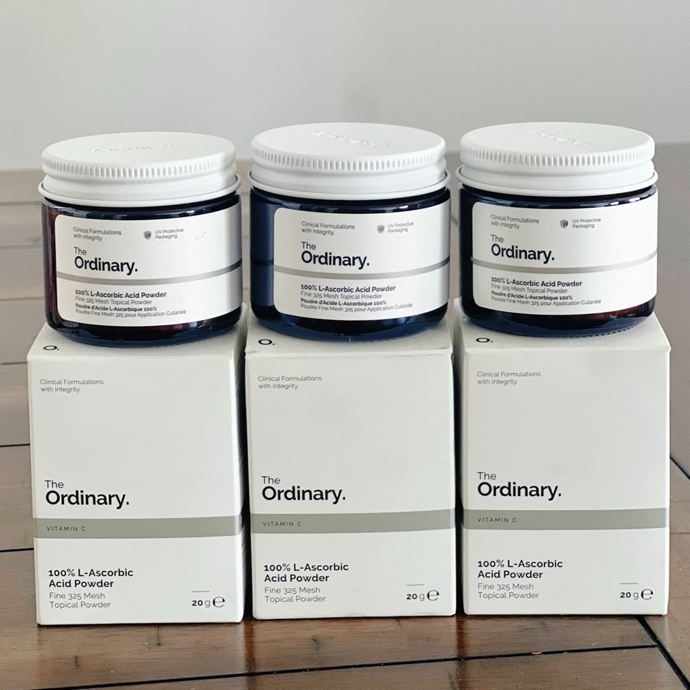 The Ordinary 100% L-Ascorbic Acid Powder 20g *3